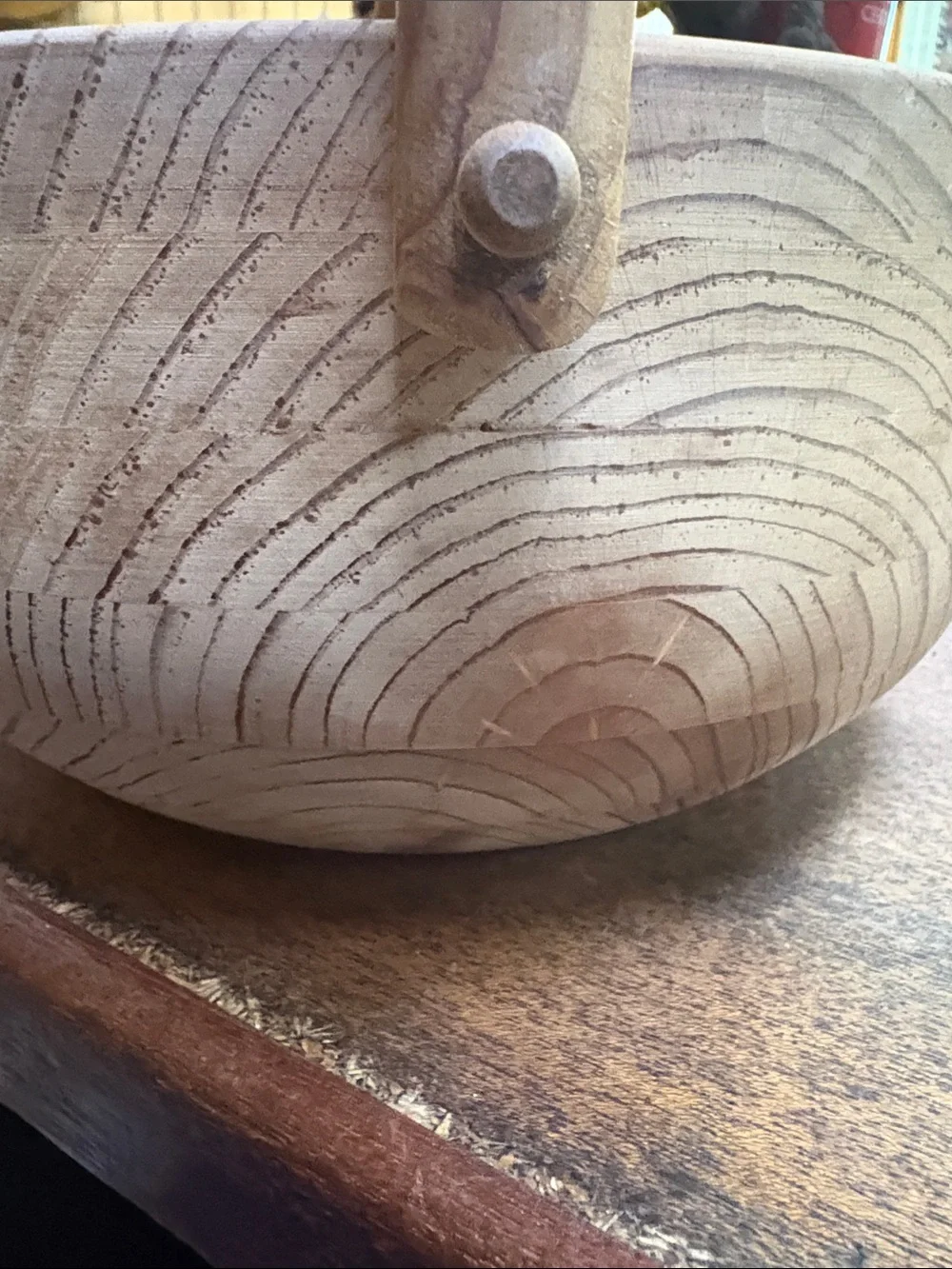 Hand turned wood bowl Macon Georgia
